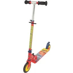 Самокат Smoby Toys Тачки 3 з металевою рамою двоколісний червоний (750344)