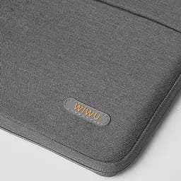 Чохол-сумка Wiwu Pilot Sleeve for MacBook 13,3 / 14'' Grey [57181] - мініатюра 4