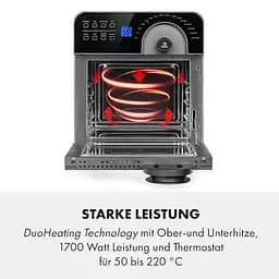 Аерогриль-фритюрниця Klarstein AeroVital Cube Chef 1700 Вт (10034217) - мініатюра 3