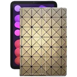 Чохол StatusCASE з екошкіри для планшету Apple iPad Mini 6 2021 Золотий ромб