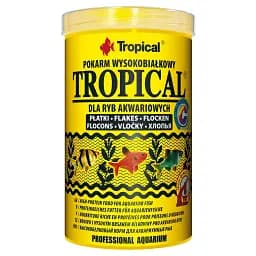Сухий корм для акваріумних риб Tropical в пластівцях Tropical 1 л для всіх акваріумних риб