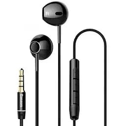 Навушники провідні Baseus H06 Encok пластикові чорні амбюшури NGH06-01