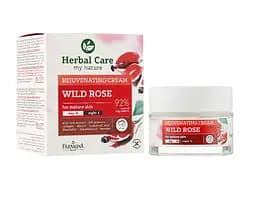 Омолаживающий крем для лица Шиповник Herbal Care Farmona 50 мл