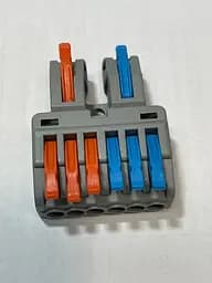 Клеммник быстрого монтажа Lumano (0,08-4мм/32А) 2+6 (20069)