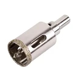 Свердло корончате Alloid Building Tools алмазне по склу та кераміці 28 мм з центрувальним свердлом (GS-70028)