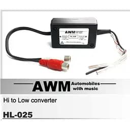 Перетворювач рівня сигналу 2-х канальний AWM HL-025 - мініатюра 2