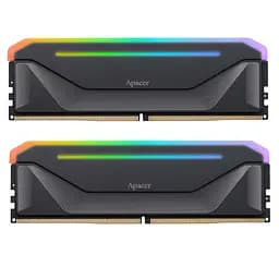 Модуль памяти DDR5 2x16 ГБ/5600 Apacer NOX RGB Black (AH5U32G56C522NBAA-2)
