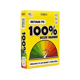 Настільна гра "Весела компанія 100%" Strateg 30949, 110 карток