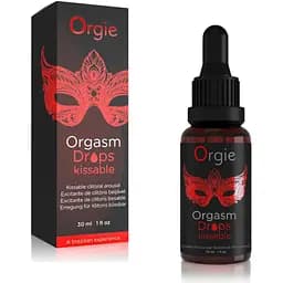 Збуджуючі краплі Orgie Orgasm Drops kissable