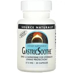 L-карнозин Source Naturals GastricSoothe 37.5 мг 30 капсул