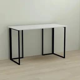 Комп'ютерний стіл Ferrum-decor Ханна 75x100x60 чорний ДСП Білий 32мм (FRD-103476)