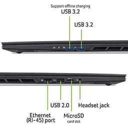 Ноутбук Ігровий ACER Nitro 16S AI AN16S-61-R4LX, AMD Ryzen AI 9 365 до 5GHz, 16" WQXGA, 32GB, SSD 1TB, NVIDIA GeForce RTX 5070 8GB, Free Dos - мініатюра 11