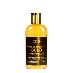 Олія для тіла з шимером суха Top Beauty 100 мл, Золото