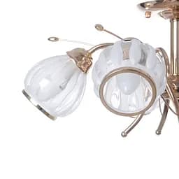 Люстра стельова Brille класична E14 40W G (LK-241C/5) - мініатюра 3