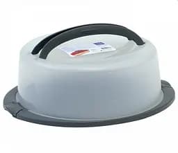 Тортовница с ручкой Kela Deli, 38х17 см, серый (12173)