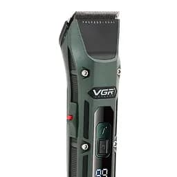 Акумуляторна машинка для стрижки VGR V-696 Professional 4 led display - мініатюра 4