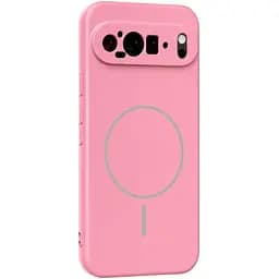 Чохол Silicone Cover Lakshmi Full Camera (AA) with MagFit для Google Pixel 9 Pro XL Рожевий / Light pink