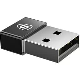 Переходник Baseus USB male to Type-C female адаптер папа мама