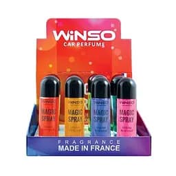 Набор ароматизаторов Winso Magic Spray MIX №3, 30мл, 12шт. (500033)