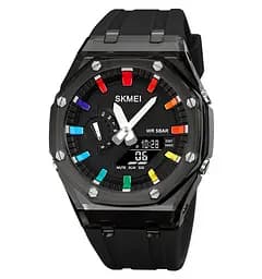 Часы наручные мужские Skmei 2100 Black Black, 2100BKBK (18437)