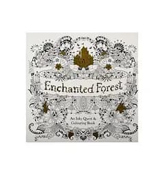 Розмальовка антистрес "Enchanted Forest" COLOR-IT GDM-002, 12 аркушів