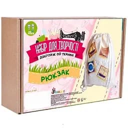 Набор для творчества Умняшка, Декупаж по ткани, Рюкзак (Д-007)