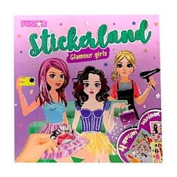 Дитяча книжечка з наклейками "Glamour Girls" РМ-87-02