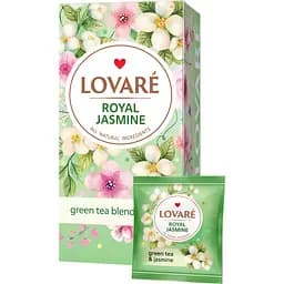Чай зелений Lovare Royal Jasmine 36 г (24 шт. х 1.5 г) - мініатюра 3
