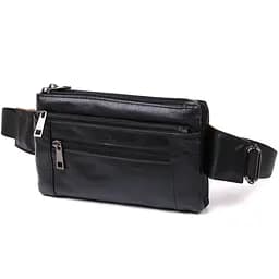 Кожаная мужская сумка на пояс Vintage 21,5х13х3 см sum0020150