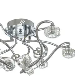 Люстра стельова Brille галогенна G4 20W CH (BR-585C/9) - мініатюра 2