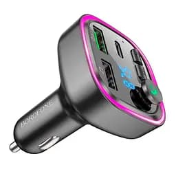 Автозарядный адаптер и FM-модулятор BOROFONE BC48