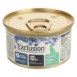 Вологий корм для котів Exclusion Noble Grain Cat Sterilized Tuna All Breeds, 85 г