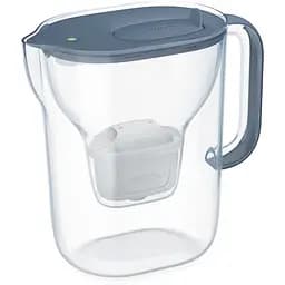 Фільтр-глечик Brita Style Essential XL Mxpro та 3 картриджа сіро-блакитний (1059312)