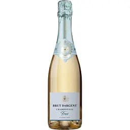 Вино безалкогольное игристое Brut Dargent Chardonnay Free белое сухое 0.75 л