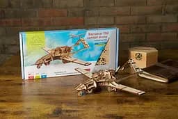 Механічний 3D Пазл Ukrainian Gears Байрактар TБ2, 125 елементів (70189) - мініатюра 5