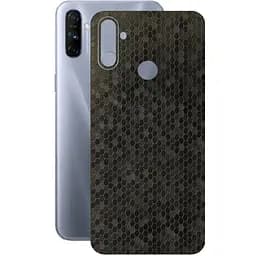 Захисна плівка StatusSKIN для Realme Narzo 20A Корпус Вініл Соти чорні