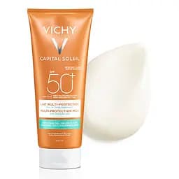 Сонцезахисне водостійке молочко з гіалуроновою кислотою Vichy Capital Soleil SPF50+ 200 мл - мініатюра 3