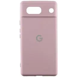 Чохол Lakshmi Silicone Cover Full Camera AA with logo для Google Pixel 9a Рожевий/Pink Sand