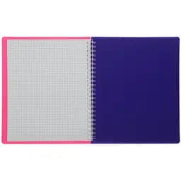 Зошит Buromax Fuchsia на пружині В5, 96 аркушів рожевий з фіолетовим (BM.2464-84) - мініатюра 3