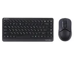 Комплект бездротовий A4tech Fstyler FG1112, чорний, клавіатура+миша