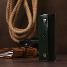 Шкіряна ключниця SHVIGEL 14.5х6х2 см acs0025823 - мініатюра 6