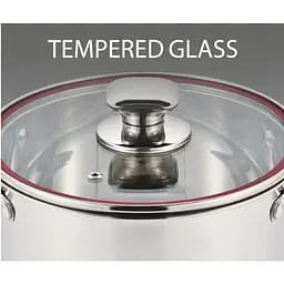 Каструля Krauff Prime Chef зі скляною кришкою 4.7 л 22 см (26-238-070) - мініатюра 5