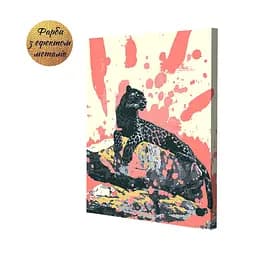 Набір картин за номерами з металевими фарбами Riviera Blanca Прайд (ITR-096) 2 шт в наборі