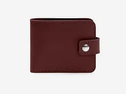 Кожаный портмоне Mini 2.2 бордовый.