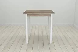 Стіл кухонний Ferrum-decor Агата 75x70x70 Білий ДСП Сонома Трюфель 16мм (FRD-106241) - мініатюра 4