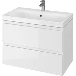 Тумба з умивальником Cersanit Moduo 80x45 Білий