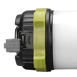 Ліхтар аккумуляторный S-link SL-F261 5WLed+40 SMD+20 Red Led 3000mAh USB+Powerbank Чорний - мініатюра 4