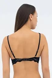 Бюстгальтер KRISTINA 019 136 08 Effetto Lingerie чорний-піон 80C