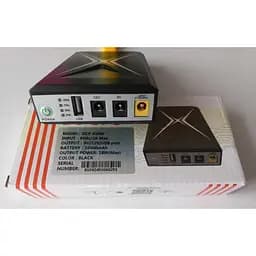 ДБЖ UPS DC 18W 10400mAh для роутера, терміналу, камери DCP-018W / DC5.5x2.5mm: 5V / 9V / 12V / USB / LED без блока живлення Black - мініатюра 9