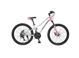 Велосипед дитячий Montasen Mountain bike 24" AB03 рожевий - мініатюра 2